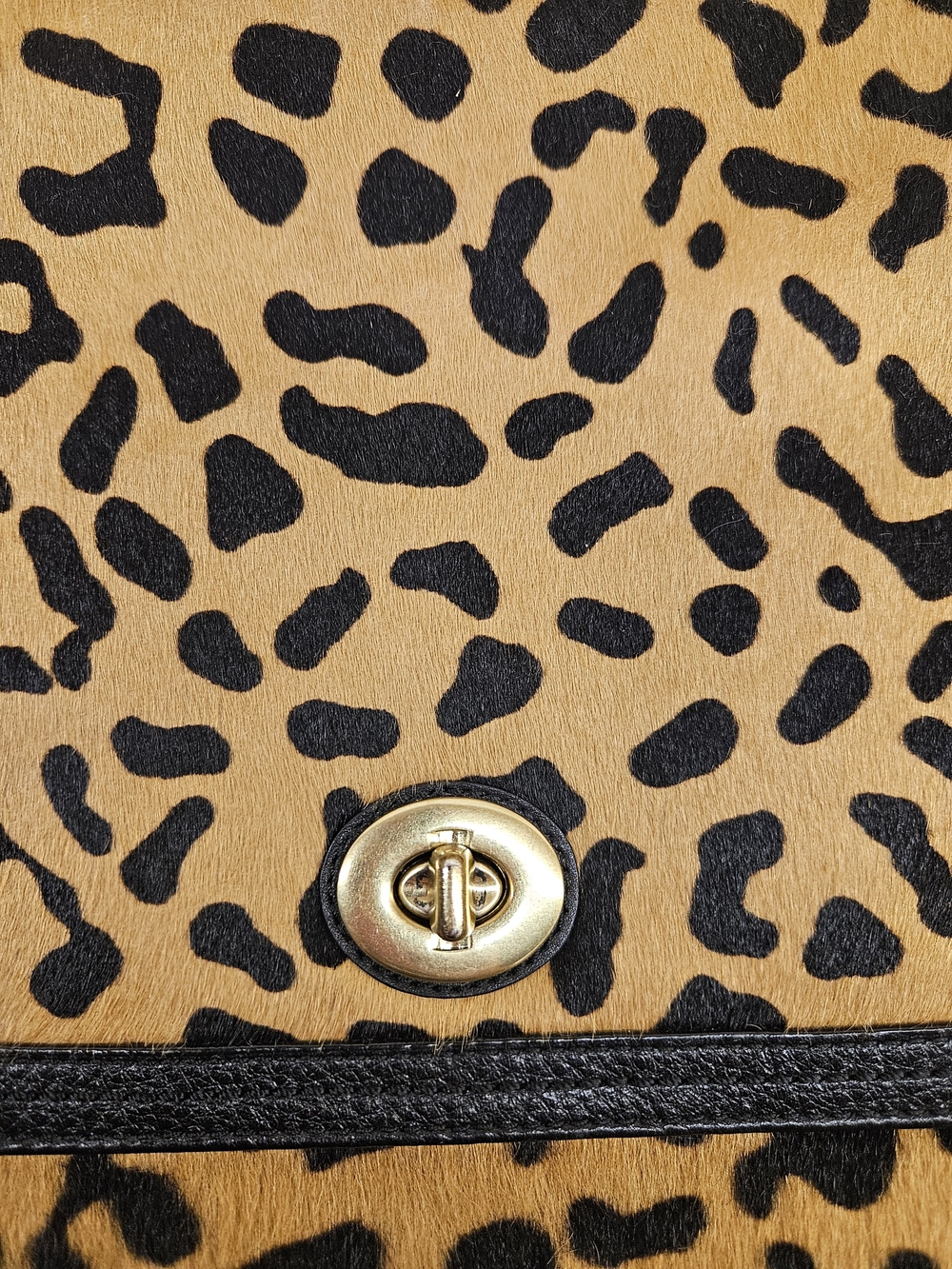 Rare Coach Park Ocelot Haircalf Satchel (2013) - Picture 9 of 10